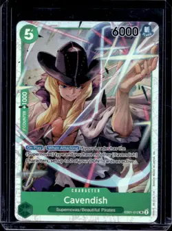 2024 One Piece Memorial Collection Cavendish Super Rare #EB01-012 - Image 1