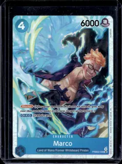 2025 One Piece Premium Booster The Best Marco Super Rare #PRB02-008 - Image 1