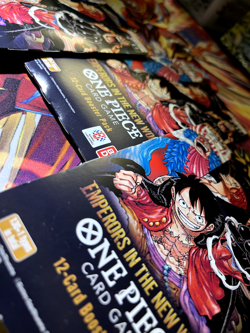 One Piece OP-09 Emperors in the New World One Piece Sleeved Booster Lot Of (3) - Image 1