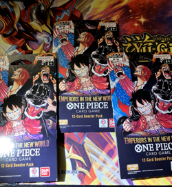 One Piece OP-09 Emperors in the New World One Piece Sleeved Booster Lot Of (3) - Image 2