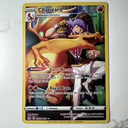 Pokemon TCG Charizard TG03/TG30 2022 Sword and Shield Lost Origin NM - Image 1
