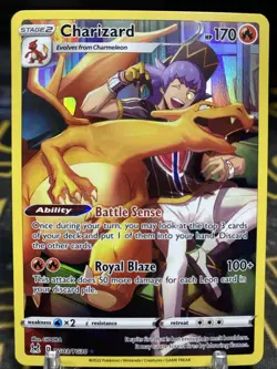 Pokemon TCG Charizard TG03/TG30 2022 Sword and Shield Lost Origin - Image 1