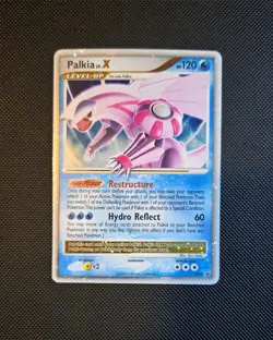 2008 Palkia LV. X DP18 Holo Black Star Promo Pokemon Diamond & Pearl - LP/Exc - Image 1