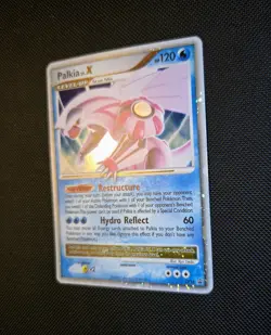 2008 Palkia LV. X DP18 Holo Black Star Promo Pokemon Diamond & Pearl - LP/Exc - Image 2