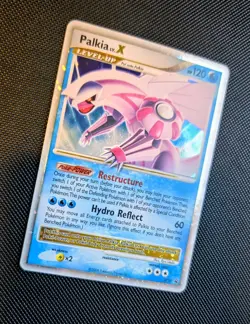 2008 Palkia LV. X DP18 Holo Black Star Promo Pokemon Diamond & Pearl - LP/Exc - Image 3
