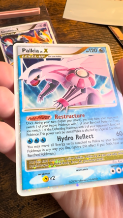 Palkia LV. X DP18 & Giratina LV. X DP38 Holo Black Star Promos Pokemon TCG MP - Image 2