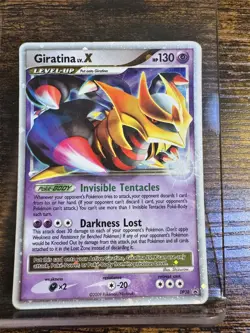 Palkia LV. X DP18 & Giratina LV. X DP38 Holo Black Star Promos Pokemon TCG MP - Image 4