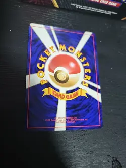 Japanese Giovanni Holo Trainer 1999 Pokemon Pocket Monsters Gym Star NM - Image 4