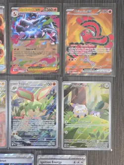 8 Card Phantasmal Flames Pokemon Ultra / Full Illustration Rare Charizard ex Lot - Image 3