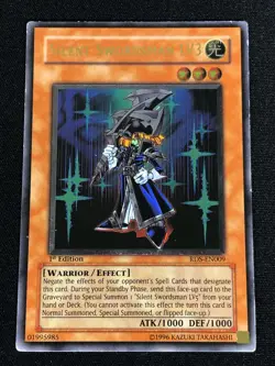 Yugioh Silent Swordsman LV3 RDS-EN009 1ST ULTIMATE (MP) - Image 1