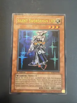 Silent Swordsman LV3 RDS-EN009 1st Edition Ultra Rare Card Yugioh - Image 1