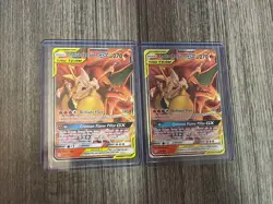 Charizard & Braixen GX 22/236 - Cosmic Eclipse Tag Team Pokemon TCG NM - Image 1