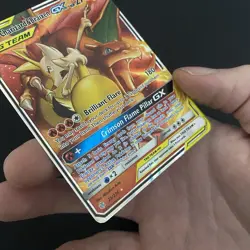 Pokemon TCG Charizard Braixen Tag Team GX Cosmic Eclipse 22/236 Holo NM/MT - Image 5