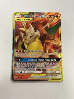 Charizard & Braixen GX 22/236 Tag Team Sm-Cosmic Eclipse Pokemon Tcg Nm-M - Image 1