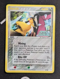 Pokemon TCG English Card Crystal Guardians Mawile 9/100 Reverse Holo Stamped MP - Image 1