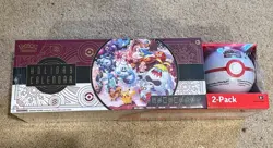 Pokemon 2025 Holiday Advent Calendar Costco Bundle Costco - PokeBall Sealed New - Image 1