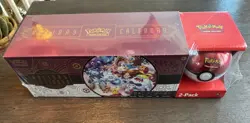 Pokemon TCG 2025 Holiday Advent Calendar Bundle Costco Sealed New w/ Pokeball - Image 1