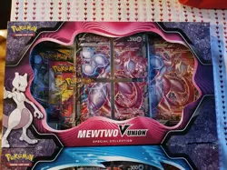 Pokemon TCG V-Union Special Collection Set of 3 Mewtwo Greninja Zacian (Sealed) - Image 2