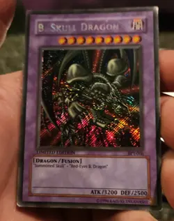 B. Skull Dragon - BPT-006 - Secret Rare - Limited Edition HP Cond Yu-Gi-Oh! Card - Image 1