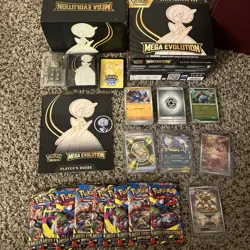 POKEMON TCG MEGA EVOLUTION GARDEVOIR ETB w/ PROMO ACCESSORIES & Hits & Bulk - Image 1