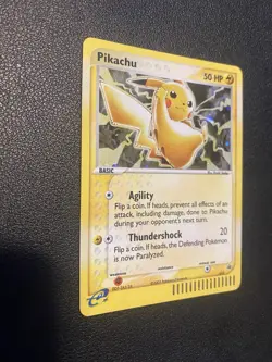 Pokemon Pikachu TCG Black Star Promo Holo Card #012 2003 - Image 4