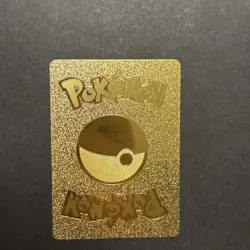 Mewtwo & Mew GX Pokemon Gold Fan Art Card Holo Variant - Image 2