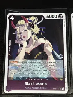 One Piece Romance Dawn Purple Theme 19 Card Lot Jack/Black Maria/Page One/Speed - Image 2