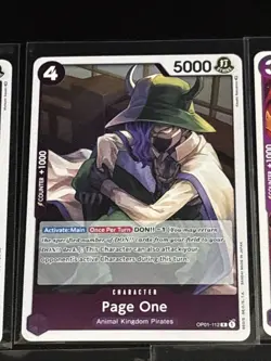 One Piece Romance Dawn Purple Theme 19 Card Lot Jack/Black Maria/Page One/Speed - Image 3