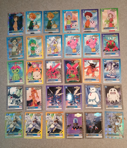 Vintage Digimon Trading Cards Lot of 49 Upper Deck 2000's 10 Holo's Included - Image 1