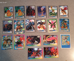 Vintage Digimon Trading Cards Lot of 49 Upper Deck 2000's 10 Holo's Included - Image 2