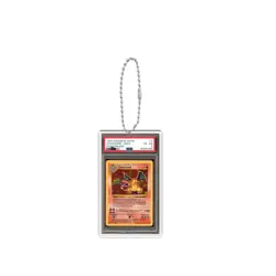 POKEMON TCG CARD Mini Slab Keychain Keyring - 1st EDITION shadowless 1999 L28 - Image 3