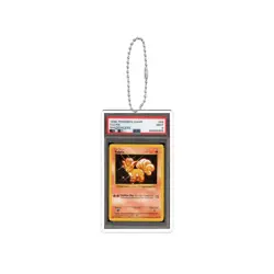 POKEMON TCG CARD Mini Slab Keychain Keyring - 1st EDITION shadowless 1999 L28 - Image 4
