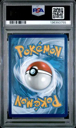 2025 POKEMON WHT EN-WHITE FLARE ILLUSTRATION RARE #102 LAMPENT PSA 8 - Image 2