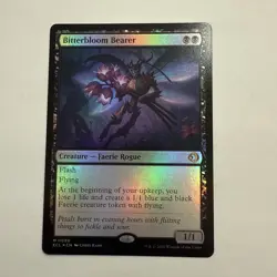 Bitterbloom Bearer FOIL 0088 Lorwyn Eclipsed ECL MTG Mythic Unplayed Mint M/NM - Image 1