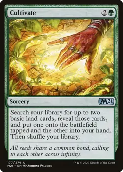 MTG Cultivate ** Core Set 2021 ** English - Image 1