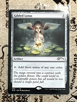 Gilded Lotus - Secret Lair Drop Series - 205 - #Near Mint Magic the Gathering - Image 1