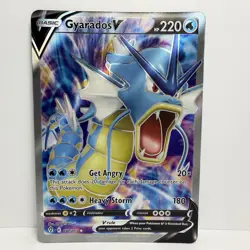 Gyarados V Full Art Pokemon SWSH07: Evolving Skies Ultra Rare Holo 2021 - Image 1