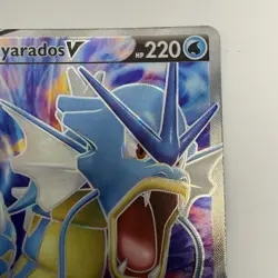 Gyarados V Full Art Pokemon SWSH07: Evolving Skies Ultra Rare Holo 2021 - Image 4