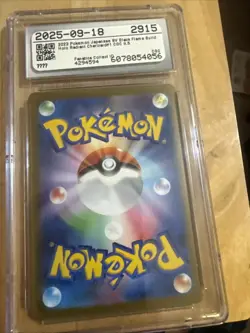 2023 Pokemon Japanese Black Flame Deck 01/38 Radiant Charizard Holo CGC 8.5 - Image 2