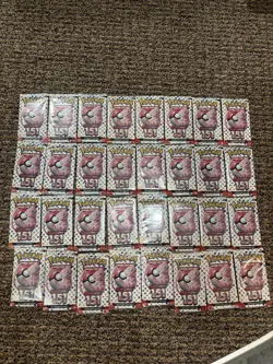 Pokemon TCG Scarlet & Violet 151 Booster Pack Lot of 32 Packs - Image 1