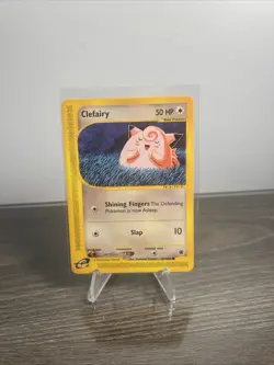 Pokemon TCG Clefairy 101/165 Expedition Base Set NM Condition - Image 1