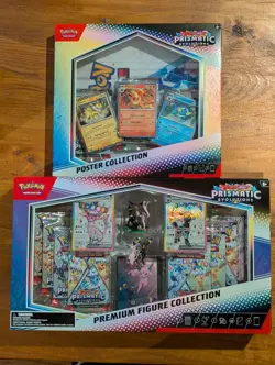 Pokemon Prismatic Evolutions Premium Figure Collection & Poster Collection - Image 1
