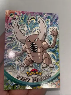 2000 Topps Pokemon TV Animation Edition Series 3 Non Holo #127 Pinsir - Image 1
