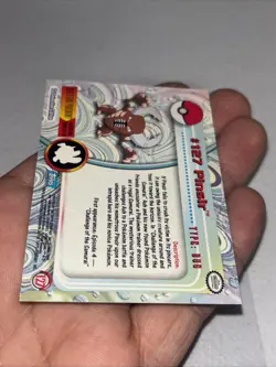 2000 Topps Pokemon TV Animation Edition Series 3 Non Holo #127 Pinsir - Image 5