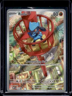 2025 Pokemon Black Star Promos Riolu #010 - Image 1
