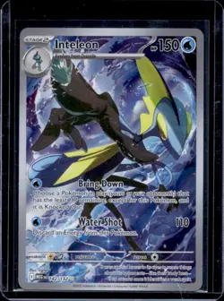 2025 Pokemon Mega Evolution Inteleon Illustration Rare #142/132 - Image 1