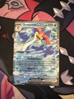 Pokemon TCG - Quaquaval ex 052/193 Sv02: Paldea Evolved Holo Double Rare NM - Image 1