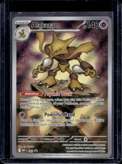 2025 Pokemon Black Star Promos Alakazam #009 - Image 1