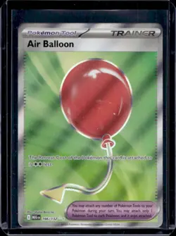 2025 Pokemon Mega Evolution Air Balloon Ultra Rare #166/132 - Image 1