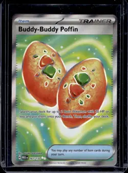 2025 Pokemon Mega Evolution Buddy-Buddy Poffin Ultra Rare #167/132 - Image 1